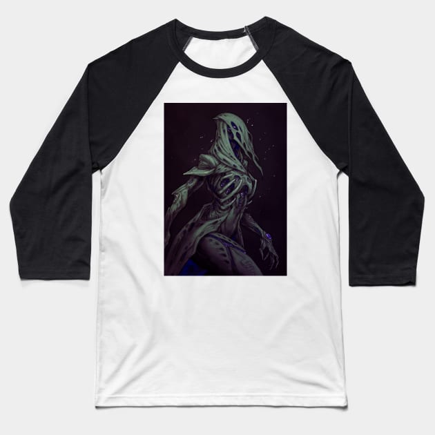 Infested Wisp, Warframe Baseball T-Shirt by Cleo Naturin